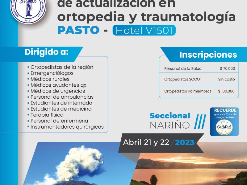CONGRESO REGIONAL PASTO - Flayer